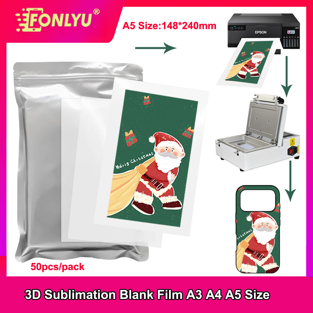 Phone Case Blank Print - A5 A4 A3 Размер 3D сублимационной