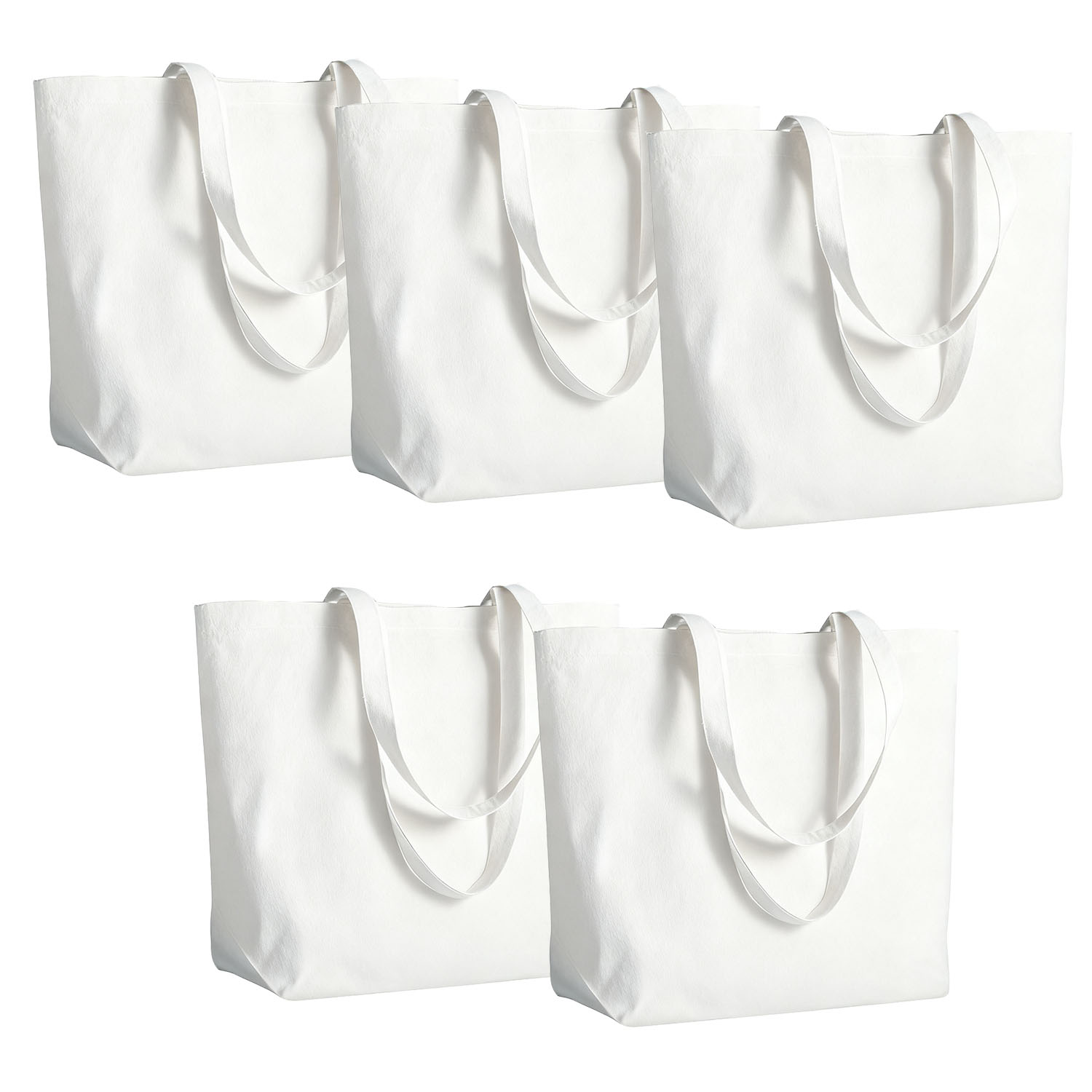 5 шт. Сублимационные холщовые  – обзор и цена Tote Bag Sublimation