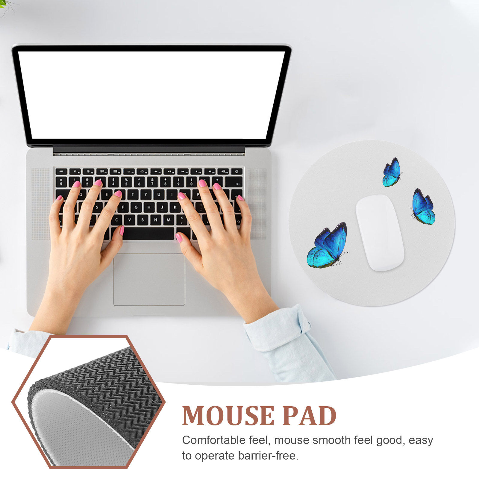 5 шт. резиновых пустых коврико – обзор и цена Mouse Pad Blank Sublimation